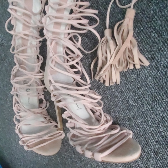 Jeffrey Campbell Suede Gladiator Heel - Picture 8 of 8